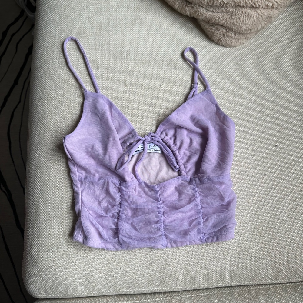 Urban Outfitters purple baby top